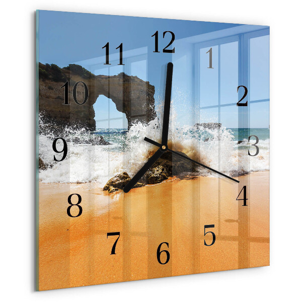 Orologio quadrato Spiaggia