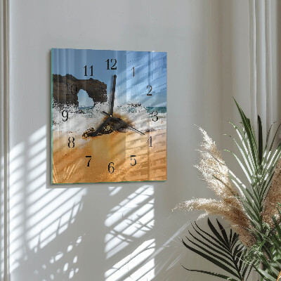 Orologio quadrato Spiaggia