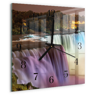 Orologio quadrato Cascata