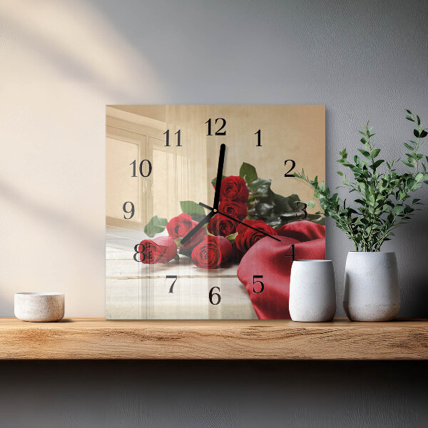 Orologio quadrato Rose