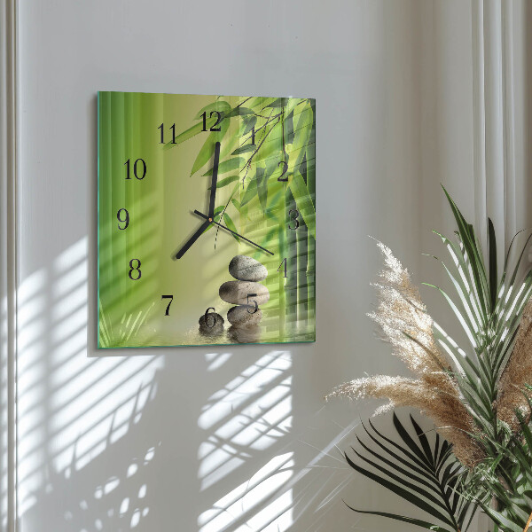 Orologio quadrato Pietre