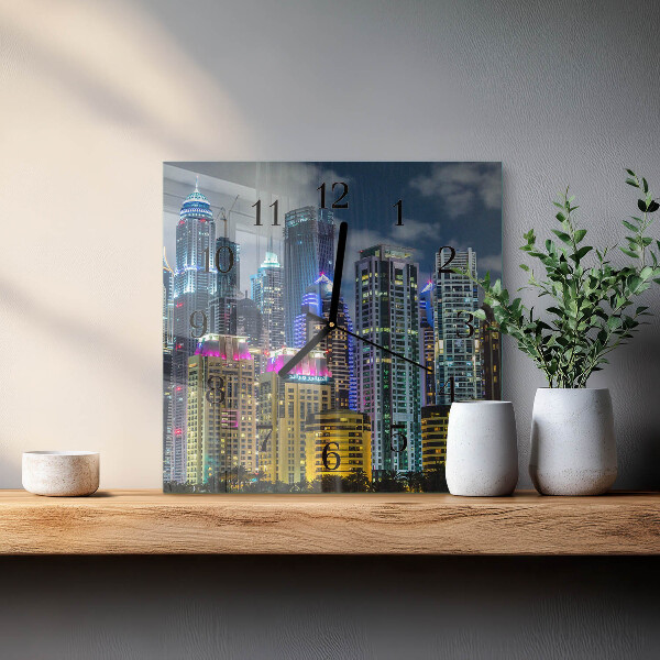 Orologio quadrato Città