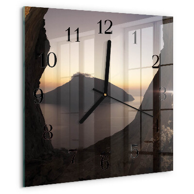 Orologio quadrato Montagna dell'Oceano