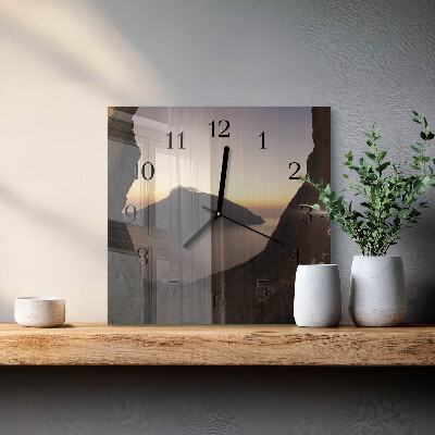Orologio quadrato Montagna dell'Oceano