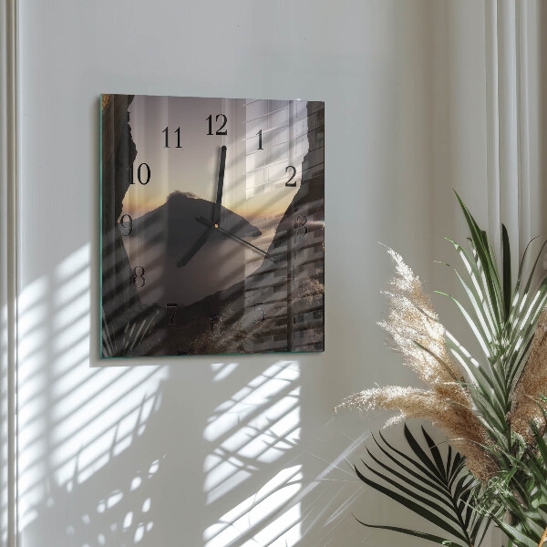 Orologio quadrato Montagna dell'Oceano
