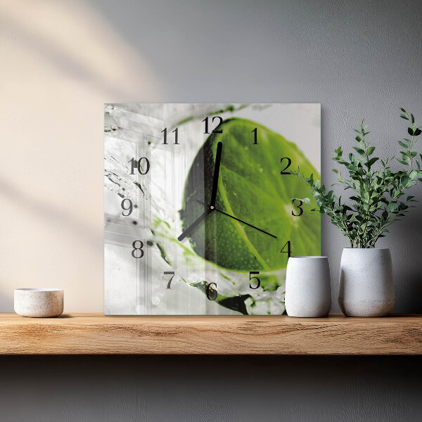 Orologio quadrato Carbonato di calcio