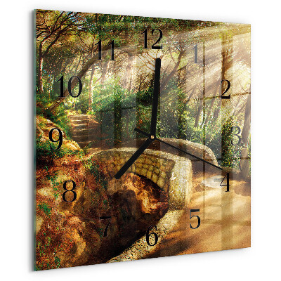 Orologio quadrato Ponte della foresta