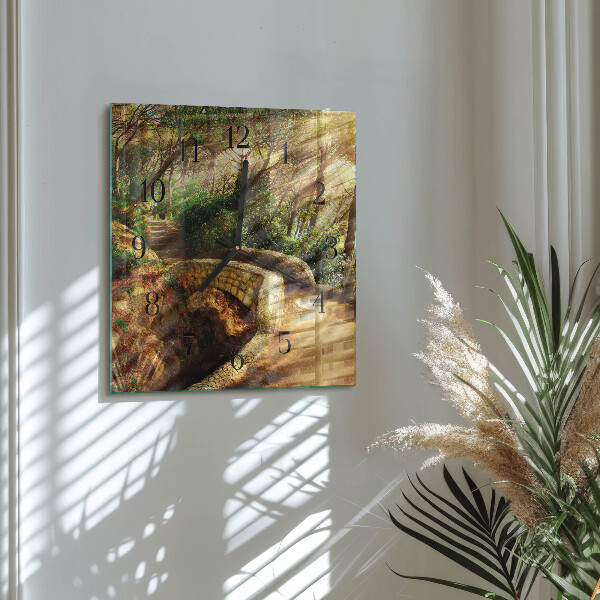 Orologio quadrato Ponte della foresta