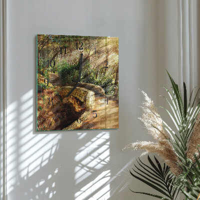 Orologio quadrato Ponte della foresta