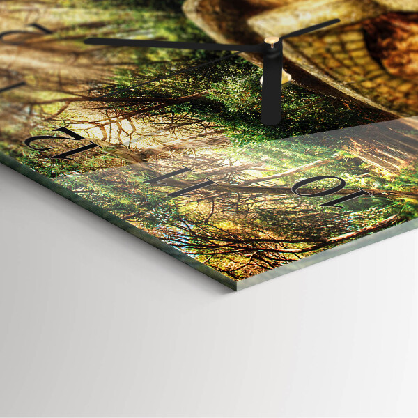 Orologio quadrato Ponte della foresta