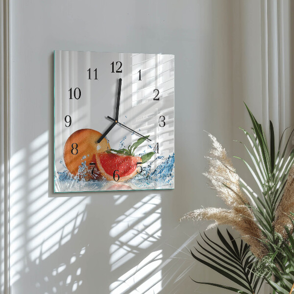 Orologio quadrato Pompelmo