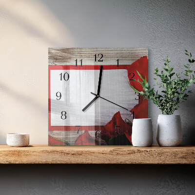 Orologio quadrato Rose