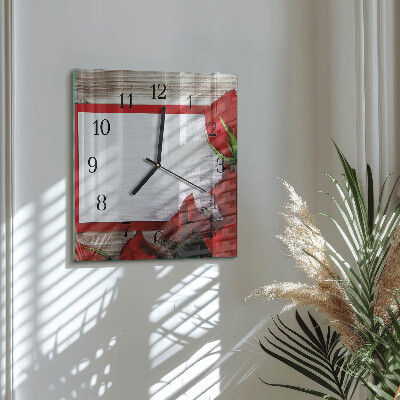 Orologio quadrato Rose