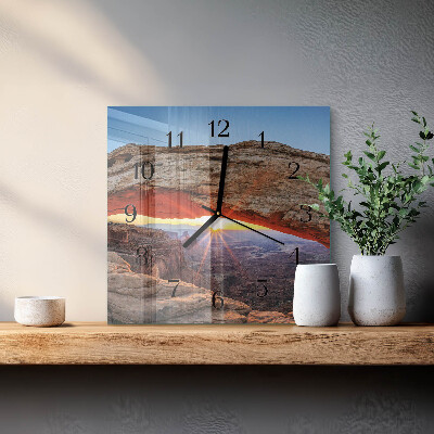 Orologio quadrato Grand Canyon