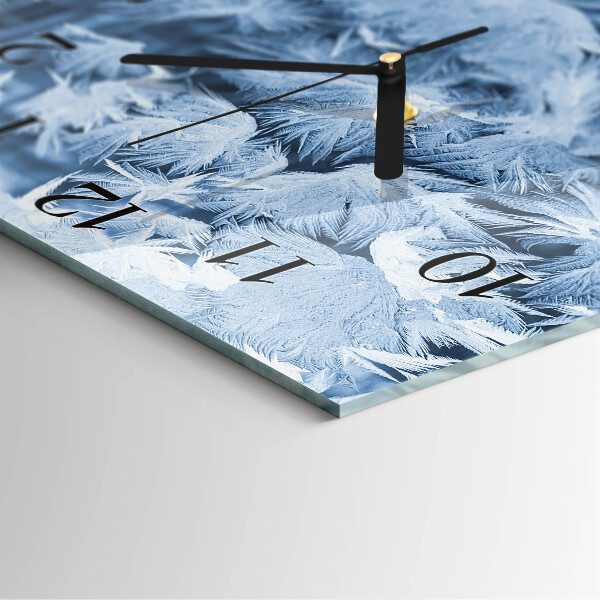 Orologio quadrato Fiocchi di neve