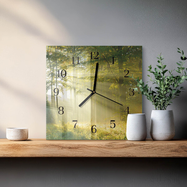 Orologio quadrato Foresta