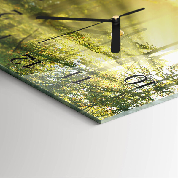 Orologio quadrato Foresta
