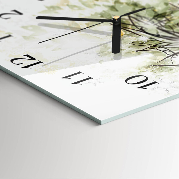 Orologio quadrato Albero