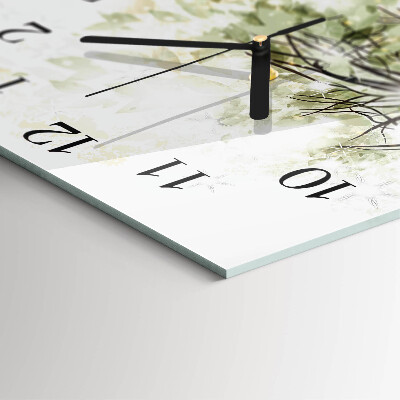 Orologio quadrato Albero