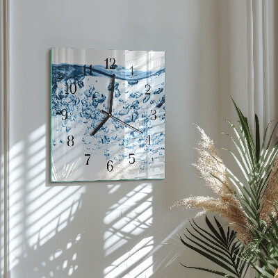 Orologio quadrato Acqua