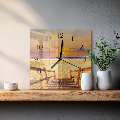 Orologio quadrato Ponte della spiaggia