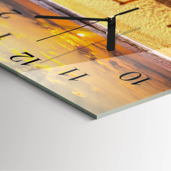 Orologio quadrato Ponte della spiaggia
