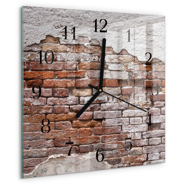 Orologio quadrato Mattone