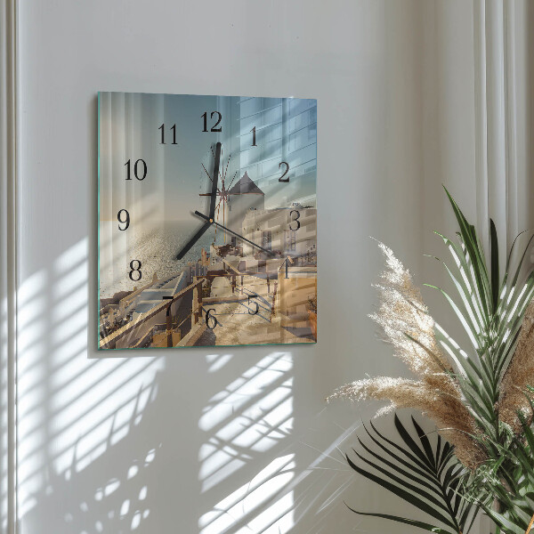 Orologio quadrato Santorini