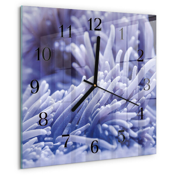 Orologio quadrato Anemone