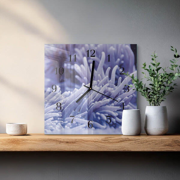Orologio quadrato Anemone