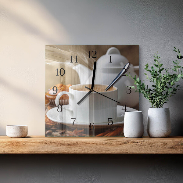 Orologio quadrato Tazza