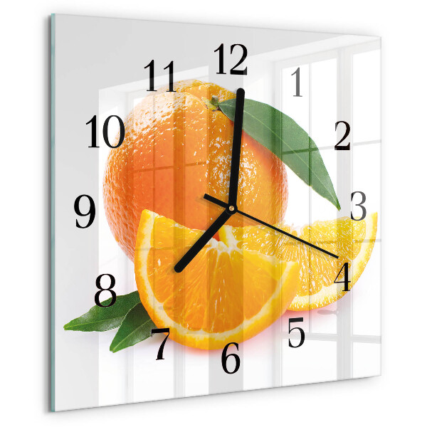 Orologio quadrato Arance