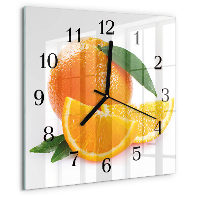 Orologio quadrato Arance