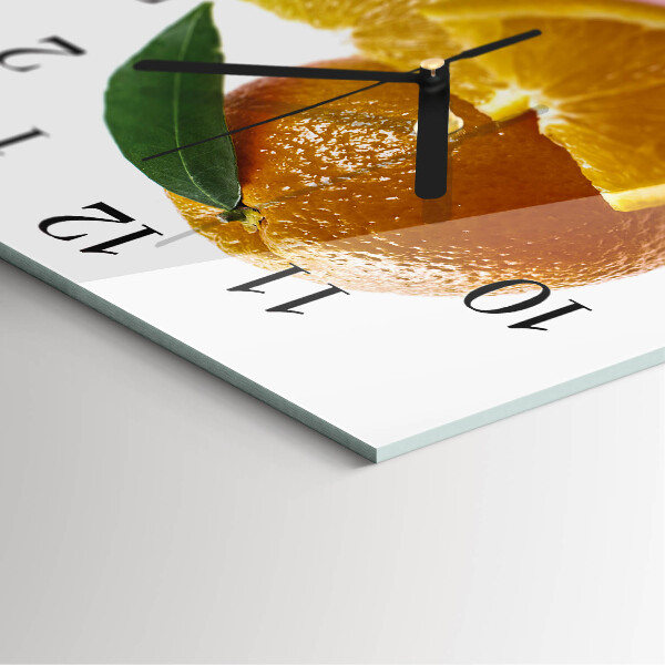 Orologio quadrato Arance