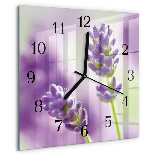 Orologio quadrato Lavanda