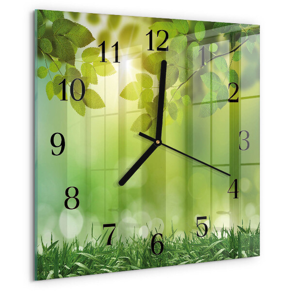 Orologio quadrato Primavera