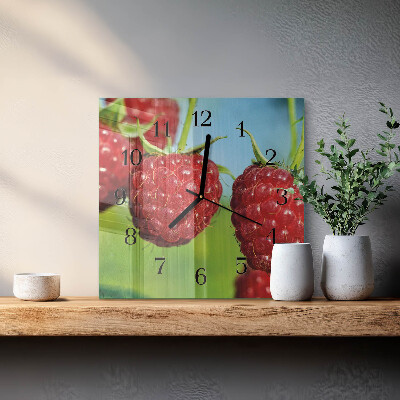 Orologio quadrato Lamponi