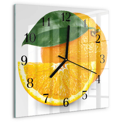 Orologio quadrato Arance