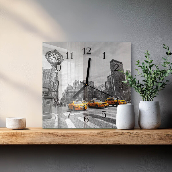 Orologio quadrato Taxi