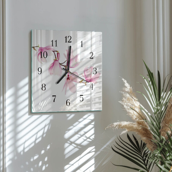 Orologio quadrato Magnolia