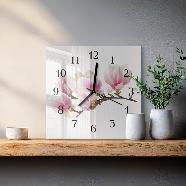 Orologio quadrato Magnolia