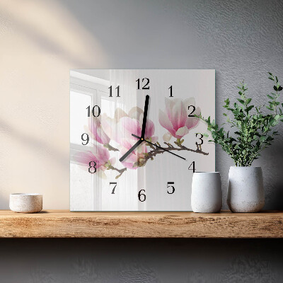 Orologio quadrato Magnolia