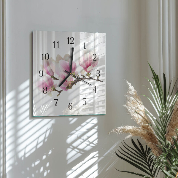 Orologio quadrato Magnolia