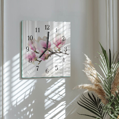 Orologio quadrato Magnolia