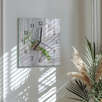 Orologio quadrato Bouquet di fiori