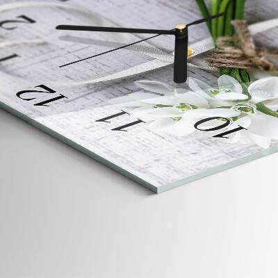 Orologio quadrato Bouquet di fiori