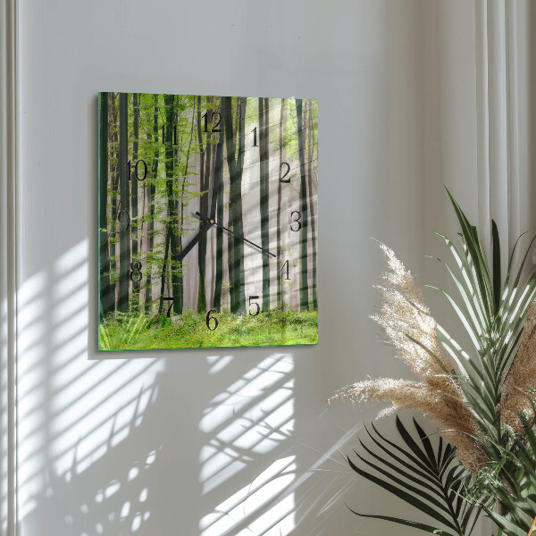 Orologio quadrato Foresta