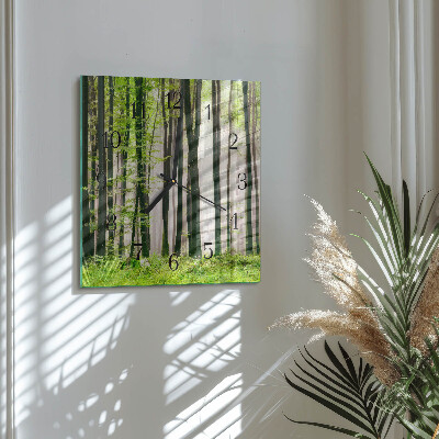 Orologio quadrato Foresta
