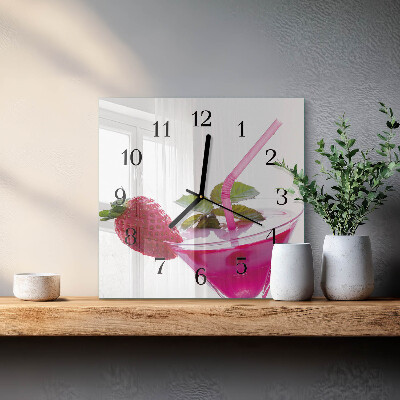 Orologio quadrato Cocktail