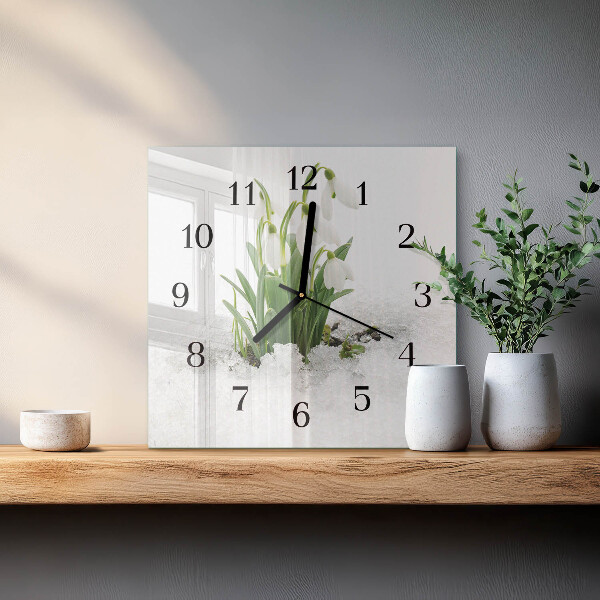 Orologio quadrato Bucaneve
